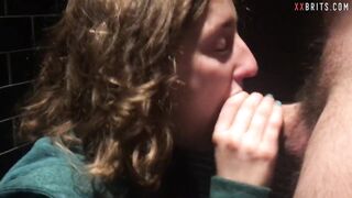 Posh British Slag Giving Me Head In Pizza Express