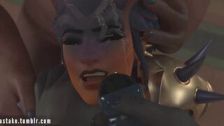 Symmetra Cumshot Facial – Rule 34 Video