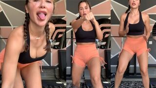 Ana Cheri OnlyFans Workout Lewd Video